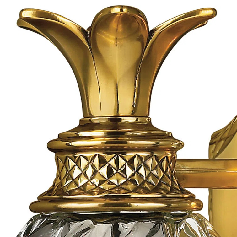 Plantation 1-Light Pineapple Accent Wall Sconce
