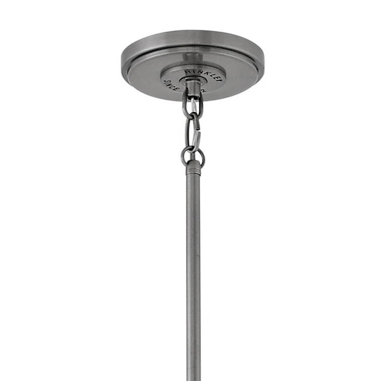 Cartwright Medium 1-Light Drum Pendant w/ Bold Rivets