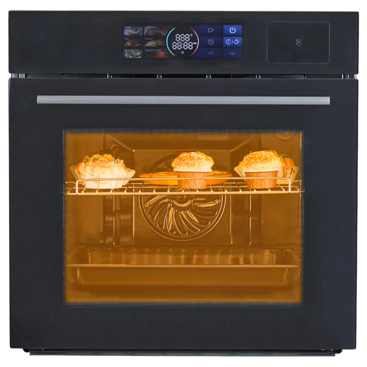 Yesurprise PHO_11E88JQW-SXL Yesurprise 2.5 Cubic Feet Electric Convection Oven with Soft Close Door