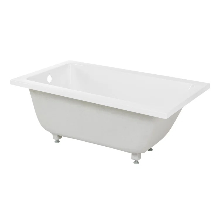 Voltaire 48" X 30" Reversible Drain Drop-In Bathtub