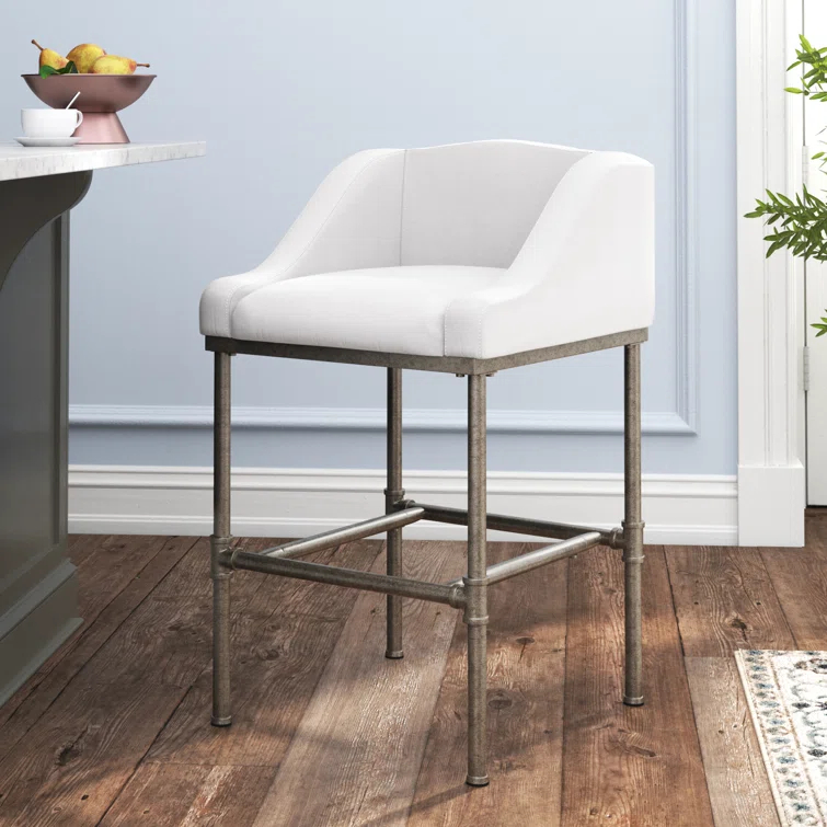 Halltown Metal Counter or Bar Height Stool