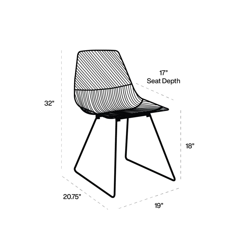 Ethel Side Patio Dining Chair