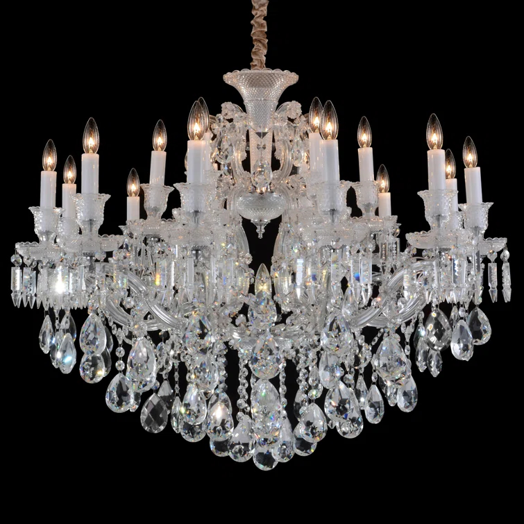Chambord 19 - Light Crystal Dimmable Chandelier