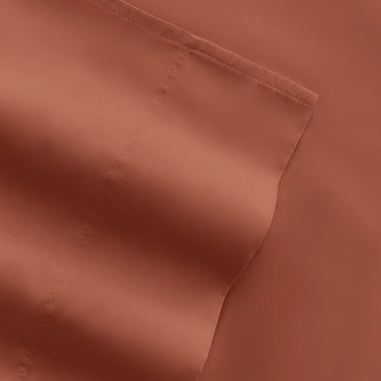 Simply Soft Brushed Microfiber Solid 6 Piece Sheet Set
