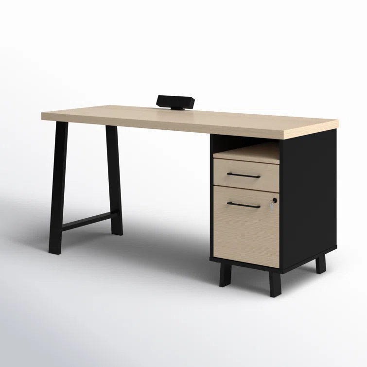 Pearcy Computer Desk with Power Outlet