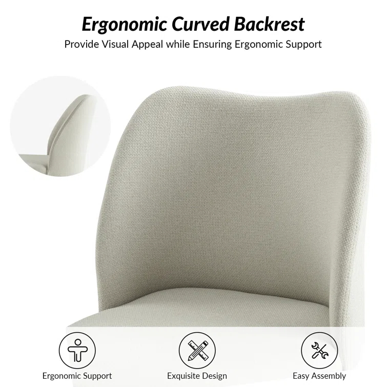 Kanalu Upholstered Back Dining Chair