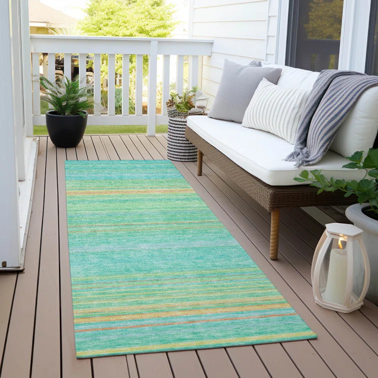 Chayden Striped Indoor / Outdoor Rug