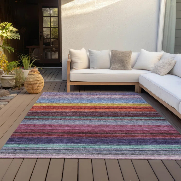 Chantille Striped Indoor / Outdoor Rug