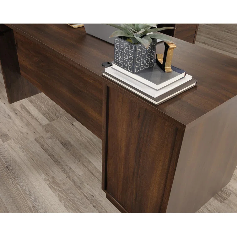 Crafters and Weavers Englewood L-Shaped Executive Desk