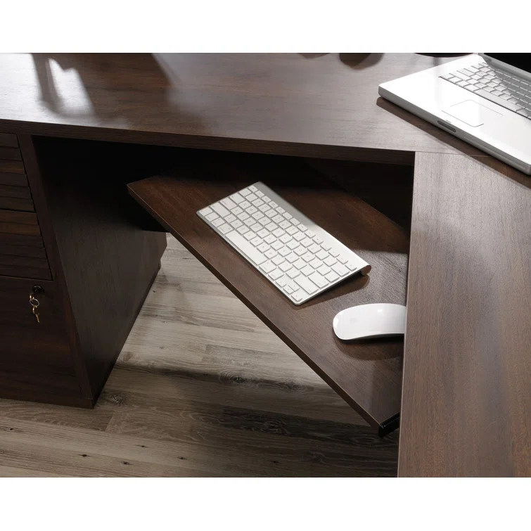 Crafters and Weavers Englewood L-Shaped Executive Desk