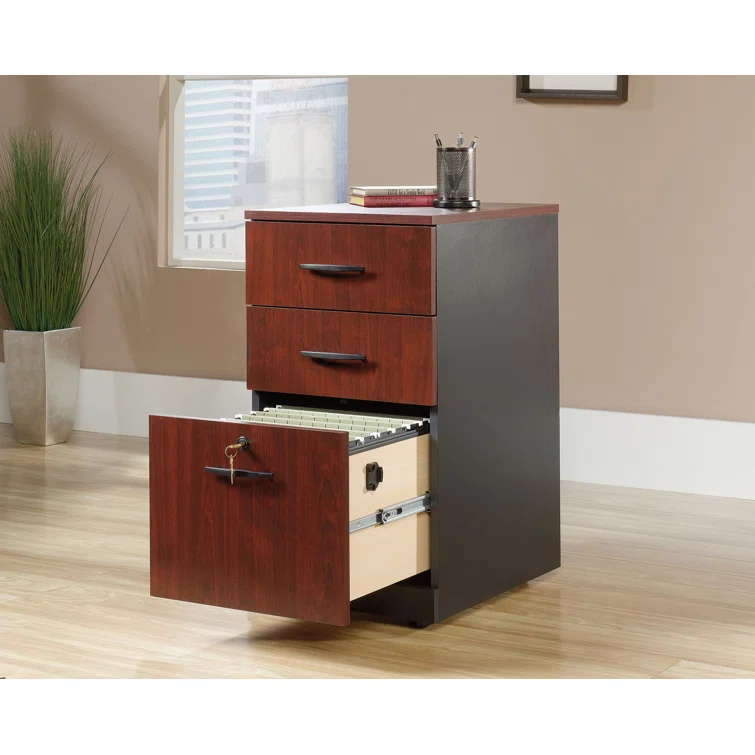 Crafters and Weavers Via 15.551'' Wide 3 -Drawer File Cabinet