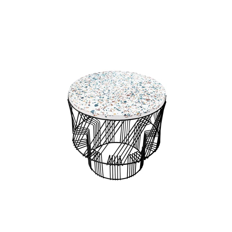 Terrazzo End Table