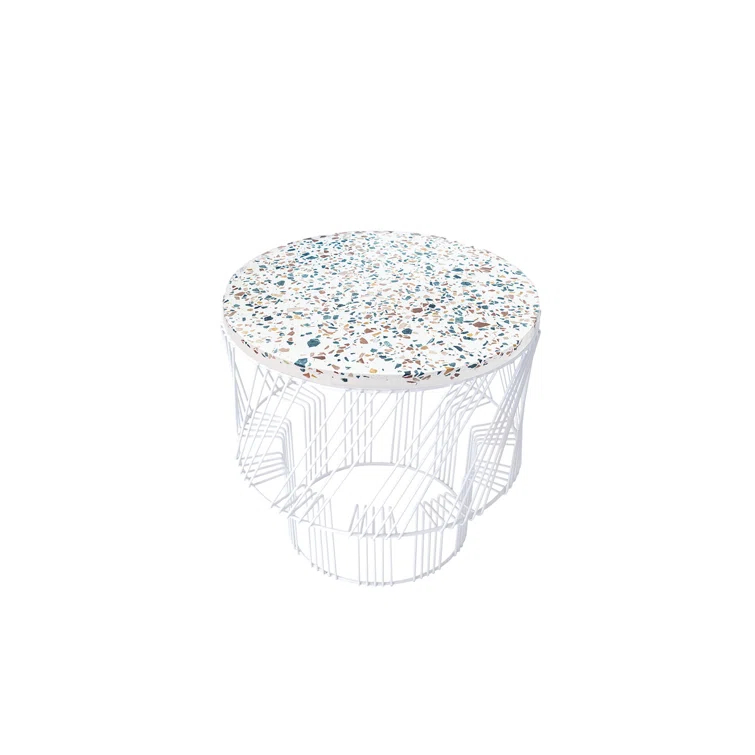 Terrazzo End Table