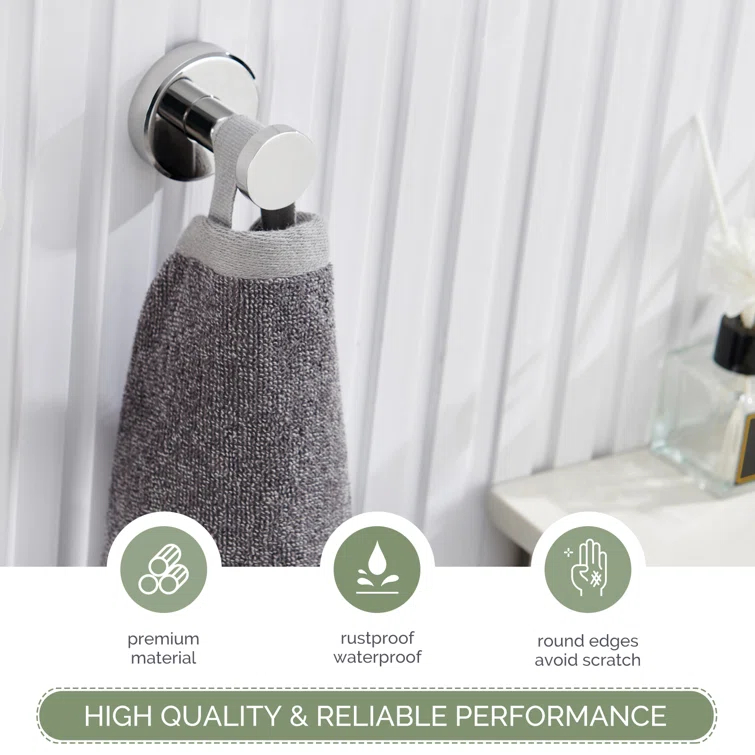 Stainless Steel Wall Mounted Robe Hook