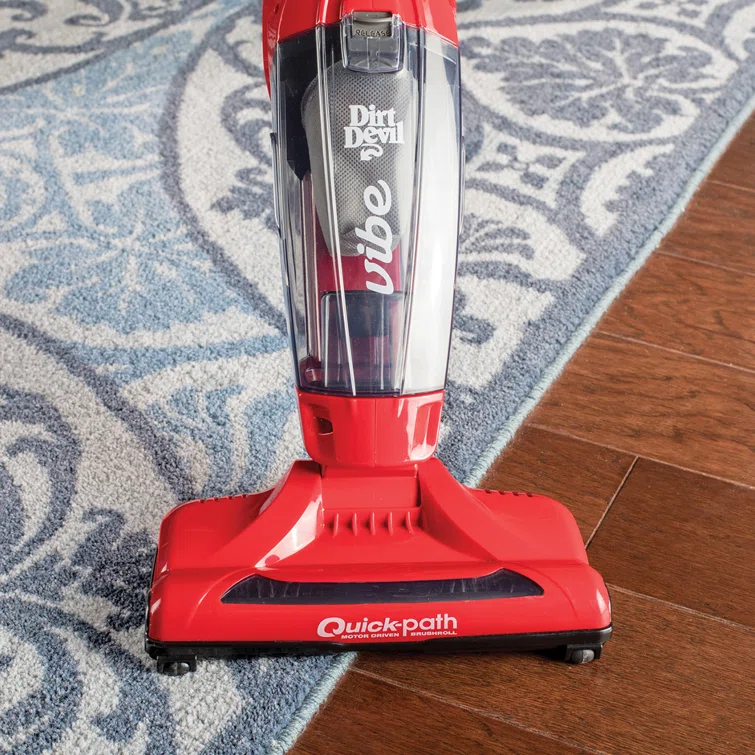 Dirt Devil Vibe 3-in-1 Vacuum Cleaner, Lightweight Corded Stick Vacuum with Handheld, SD20020V, Red