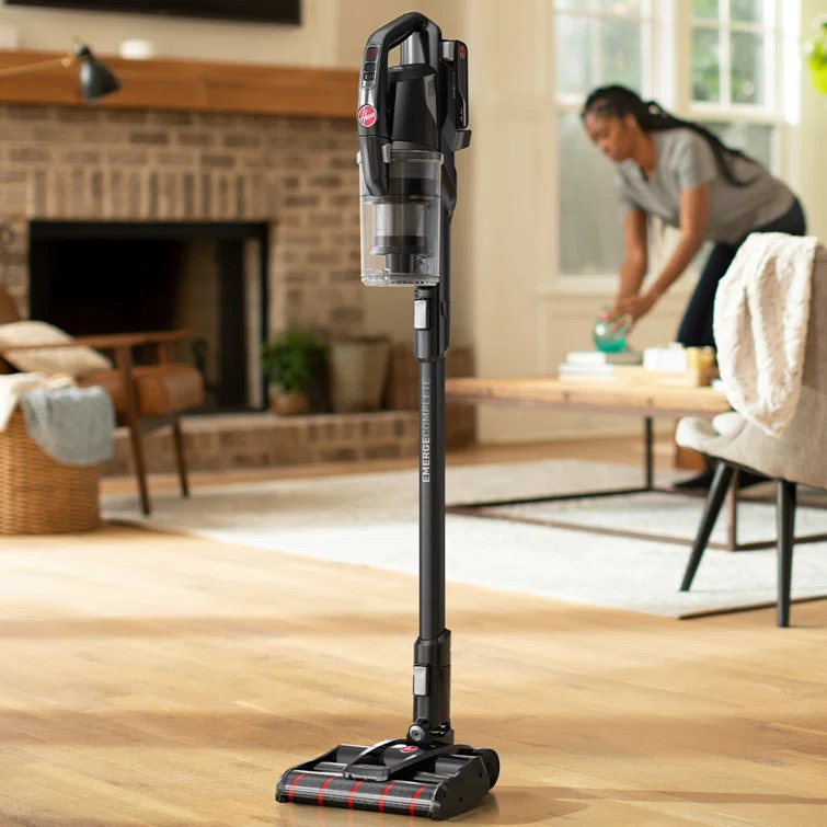 Hoover Onepwr Emerge Complete Cordless Stick Vacuum Dual Brush Roll, 2 Batteries, Bh53654ve