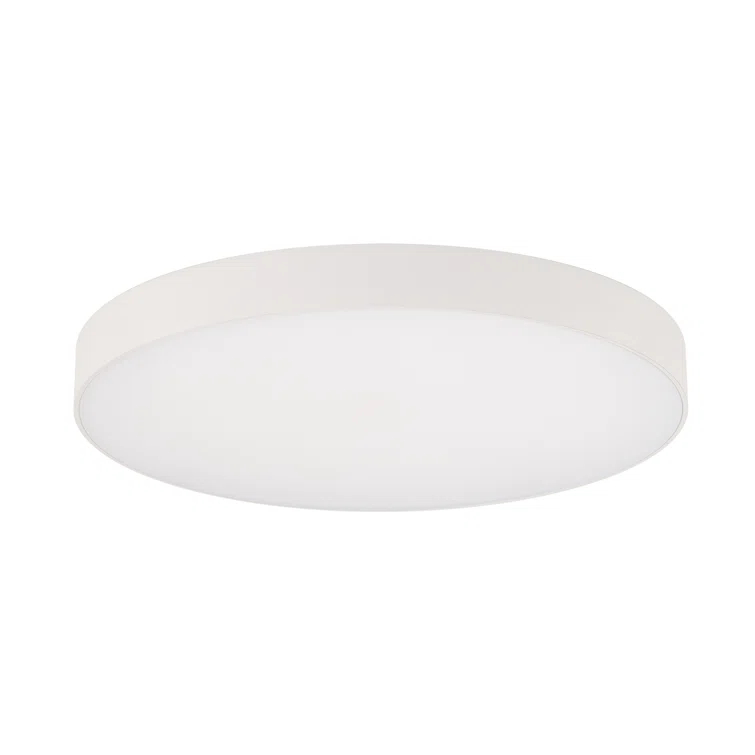 Edgeless Round Acrylic LED Flush Mount Light