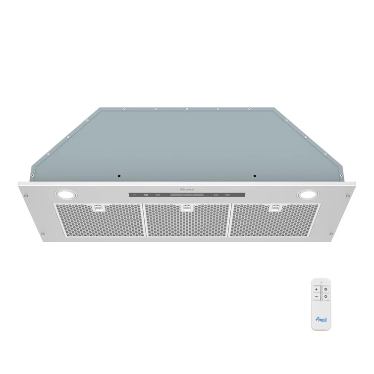 Awoco 36" Stainless Steel 650 CFM Ducted (Vented) Insert Range Hood with Mesh Filter