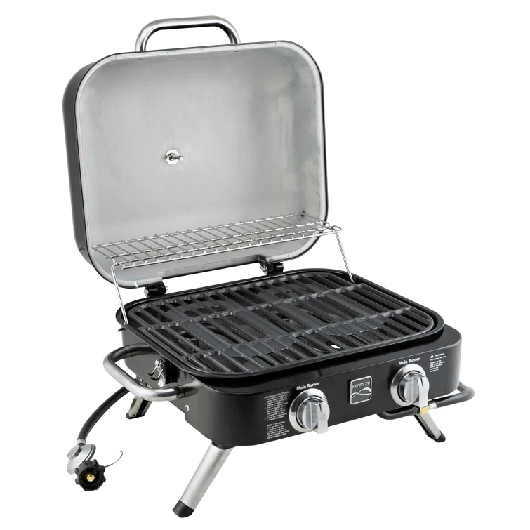 Kenmore 2-Burner Portable Tabletop Retro Gas Grill