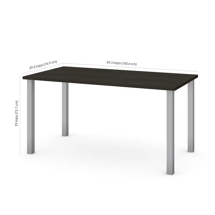 Exley Metal Base Writing Desk