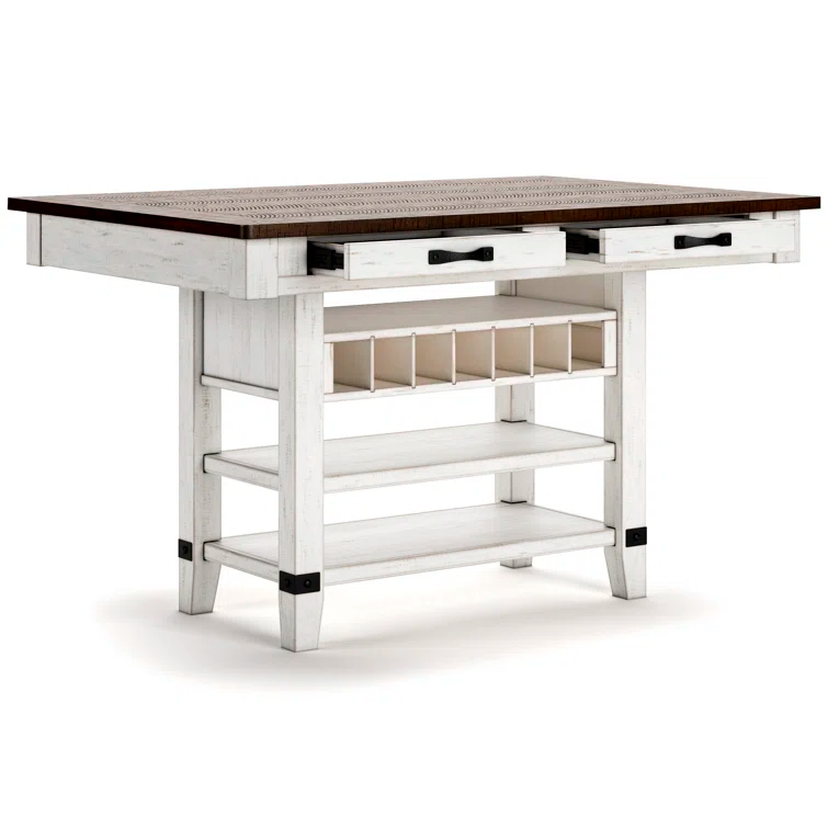 August Grove® Daiah Pine Dining Table