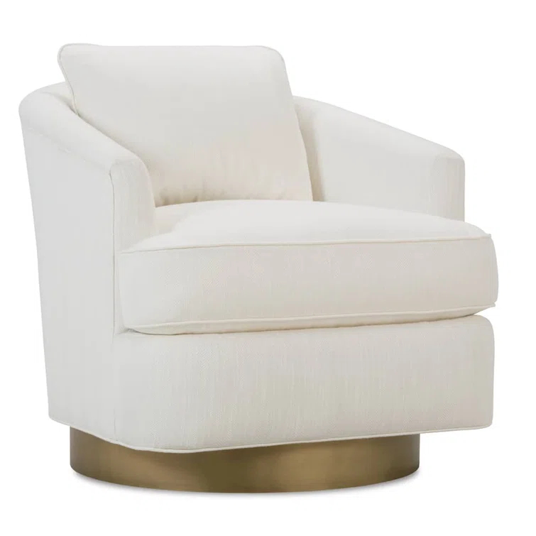Ophelia Upholstered Swivel Armchair