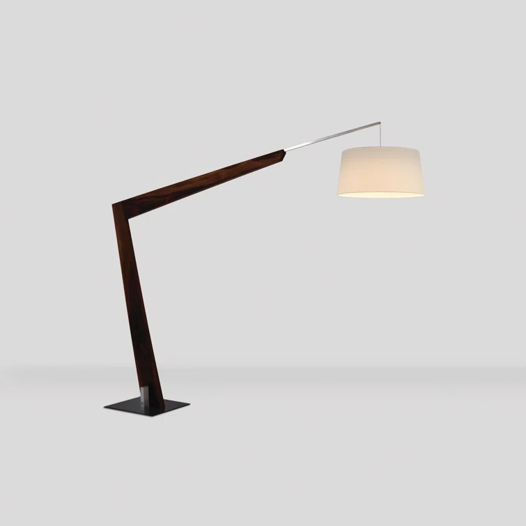Valeo 97'' Brown Task Floor Lamp