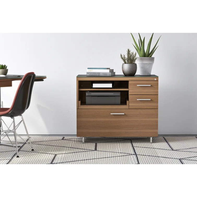 Sequel 20 35'' Wide 3 - Drawer Filing Credenza