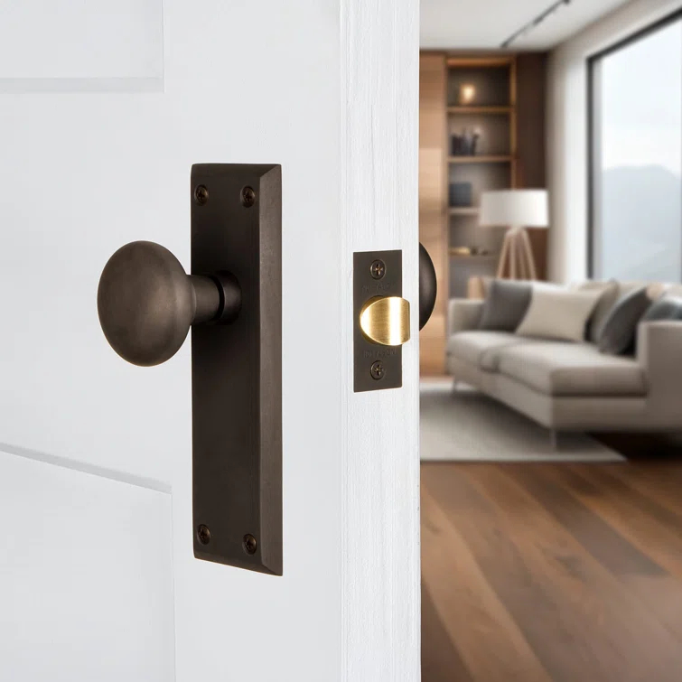 New York Plate with New York Door Knob