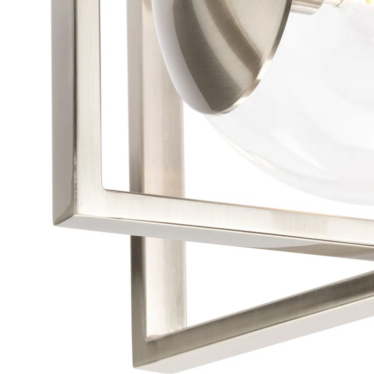 Deaton Glass Semi-Flush Mount Light