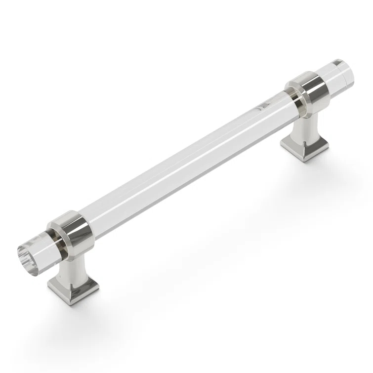 Crystal Palace Kitchen Handles, Solid Core Drawer Pulls for Cabinet Doors, 5-1/16"