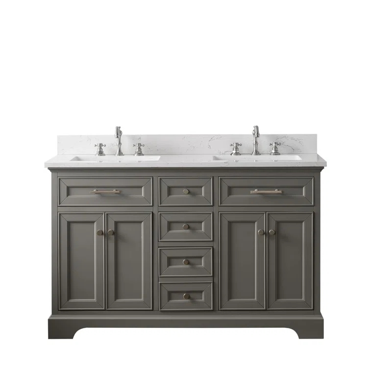 Thompson 54" Double Bathroom Vanity Set