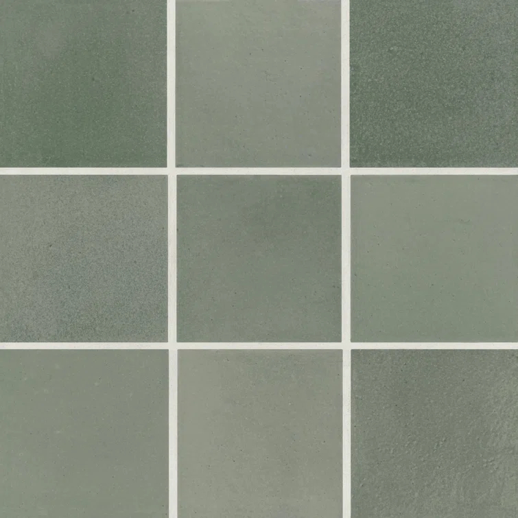 Celine 4" x 4" Porcelain Concrete Look Wall & Floor Tile