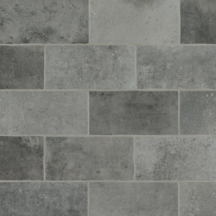 Montana 5" x 10" Porcelain Brick Look Wall & Floor Tile