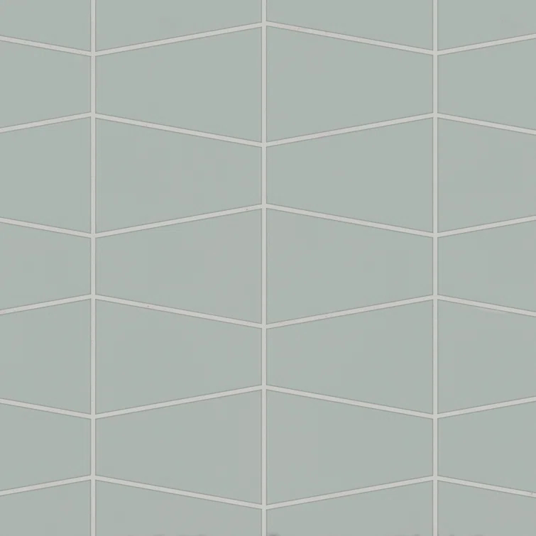 Marin Trapezoid Matte Porcelain Mosaic Tile