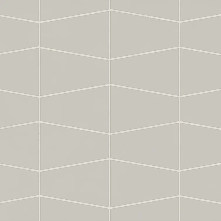 Marin Trapezoid Matte Porcelain Mosaic Tile