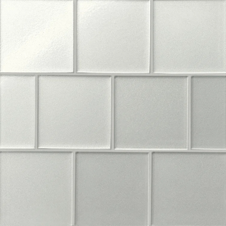 Kaikos 4" x 4" Glass Wall & Floor Tile