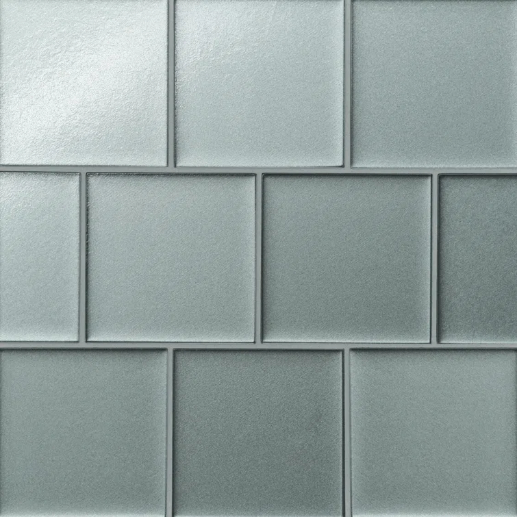 Kaikos 4" x 4" Glass Wall & Floor Tile