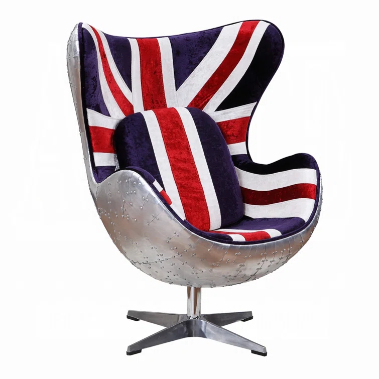 Brancaster Upholstered Swivel Accent Chair