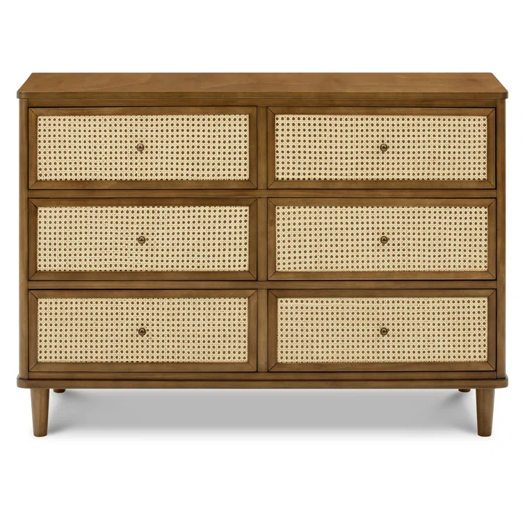 Marin 6 Drawer 19.49" W Dresser