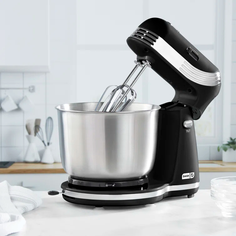 DASH Dash Mixers 6 Speed 2.5 Qt. Stand Mixer DCSM250BK