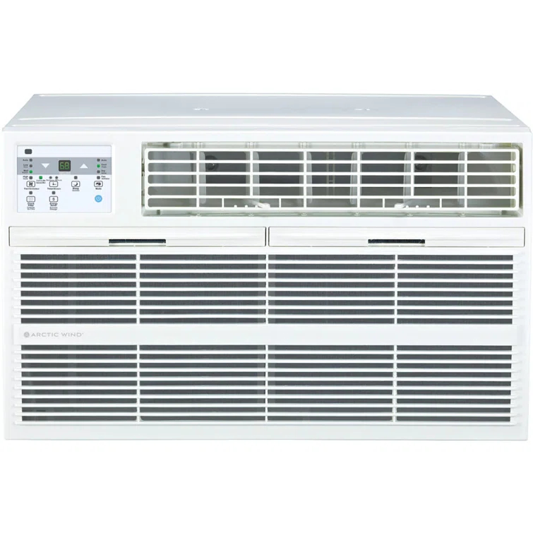 Arctic Wind 12000 BTU Through The Wall Air Conditioner for 550 Square Feet with Heater and Remote Included