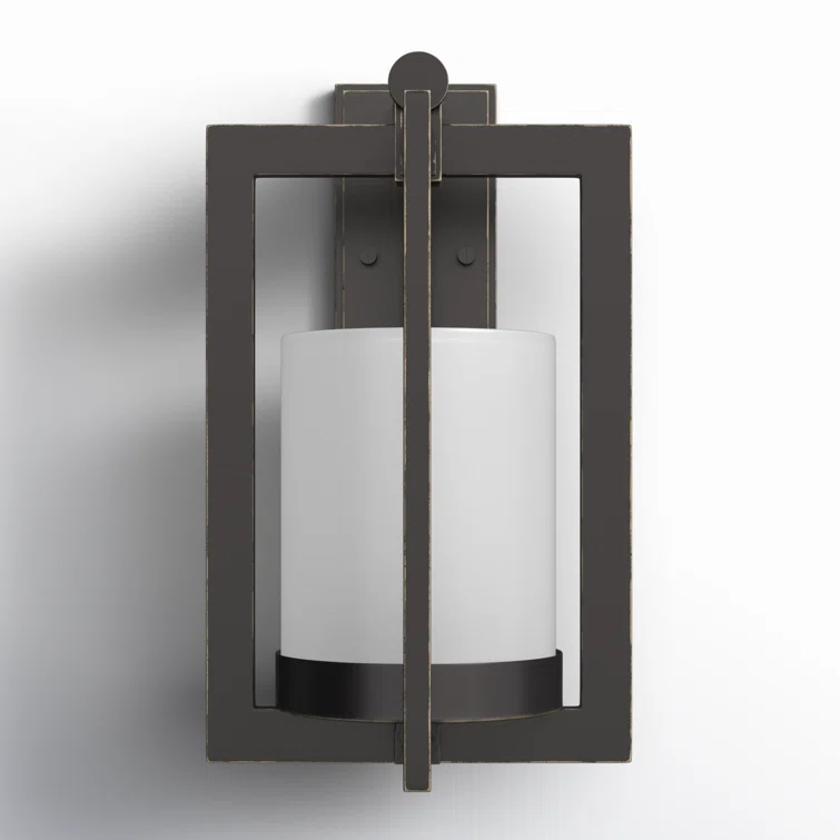Melvin Single Light Outdoor Aluminum Wall Light