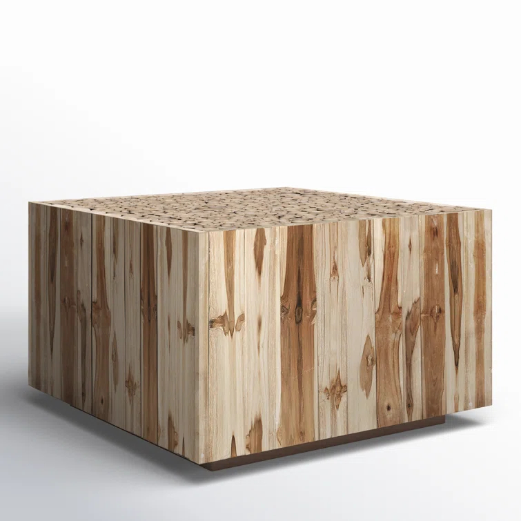 Fonda Solid Wood Coffee Table