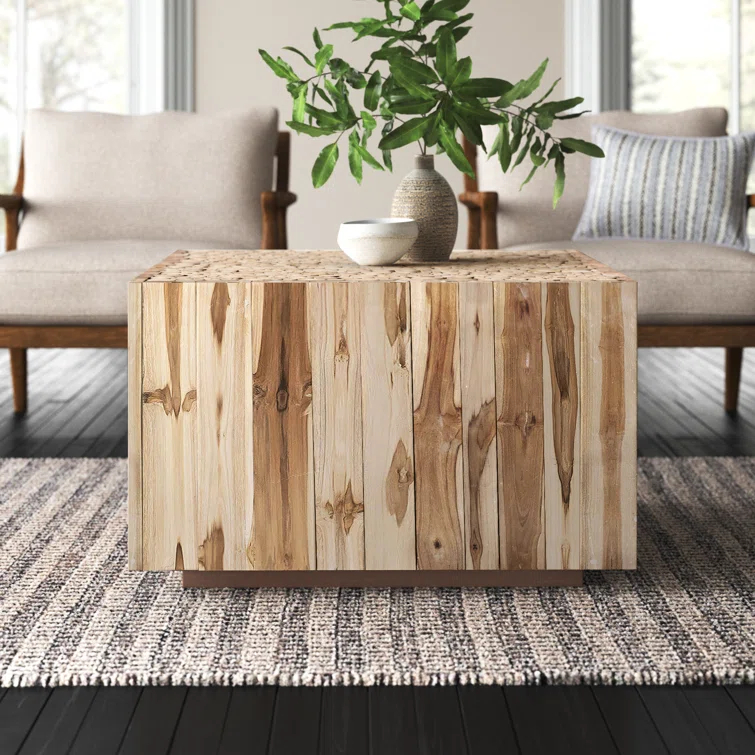 Fonda Solid Wood Coffee Table