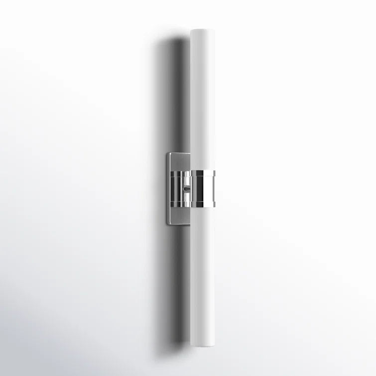 Helden 2 Light Frosted Dimmable Bath Bar