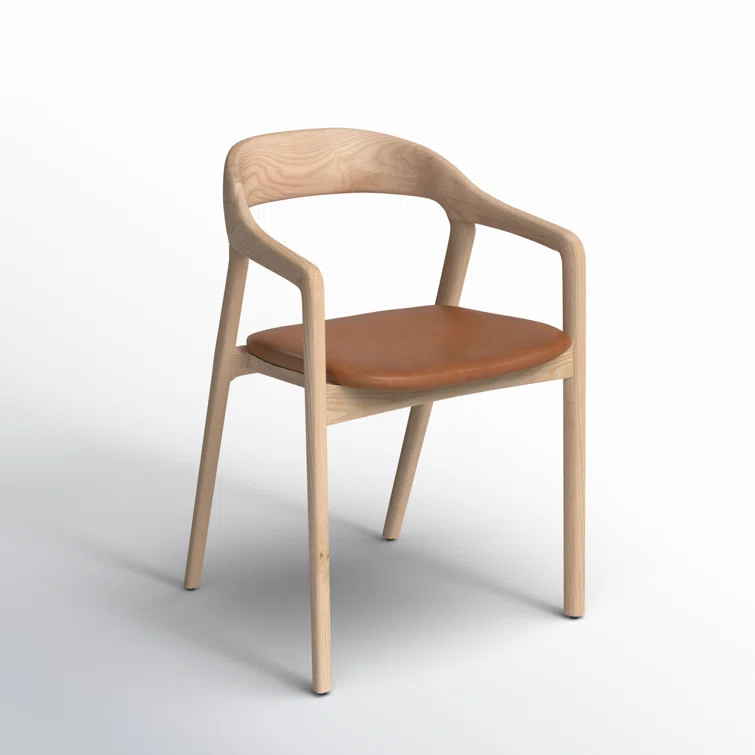 Kayla Leather Dining Armchair