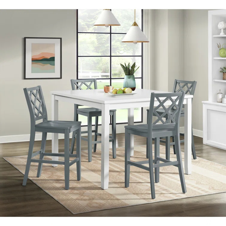 Conaughey 4 - Person Four Leg Dining Set