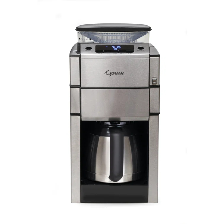 Capresso CoffeeTEAM Pro Plus 10-Cup Coffee Maker with Thermal Carafe