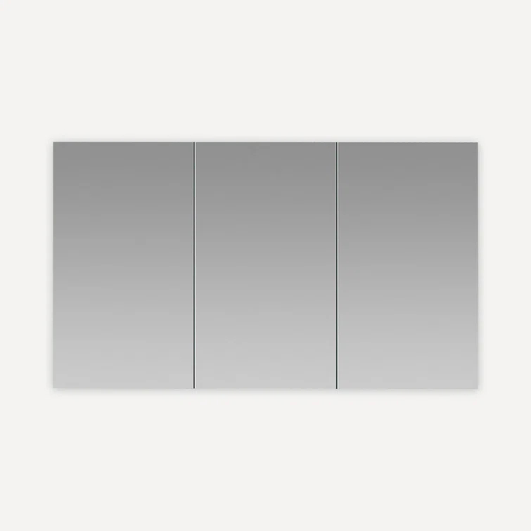 Royale Medicine Cabinet with Electrical Outlets, Defogger, Adjustable LED 3X Magnifying Mirror